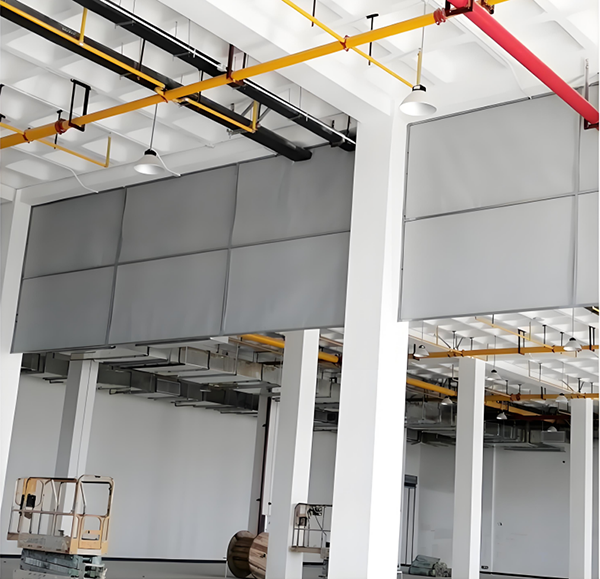 防火布澄城挡烟垂壁