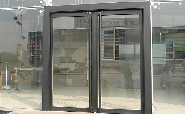 澄城玻璃地弹门