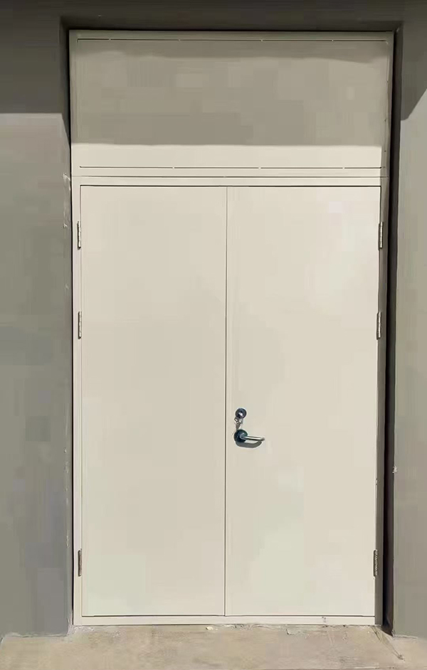 展览馆项目完成大跨度澄城防火门安装