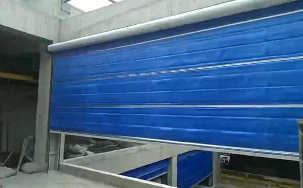 大型物流园区完成澄城防火门整体安装工程